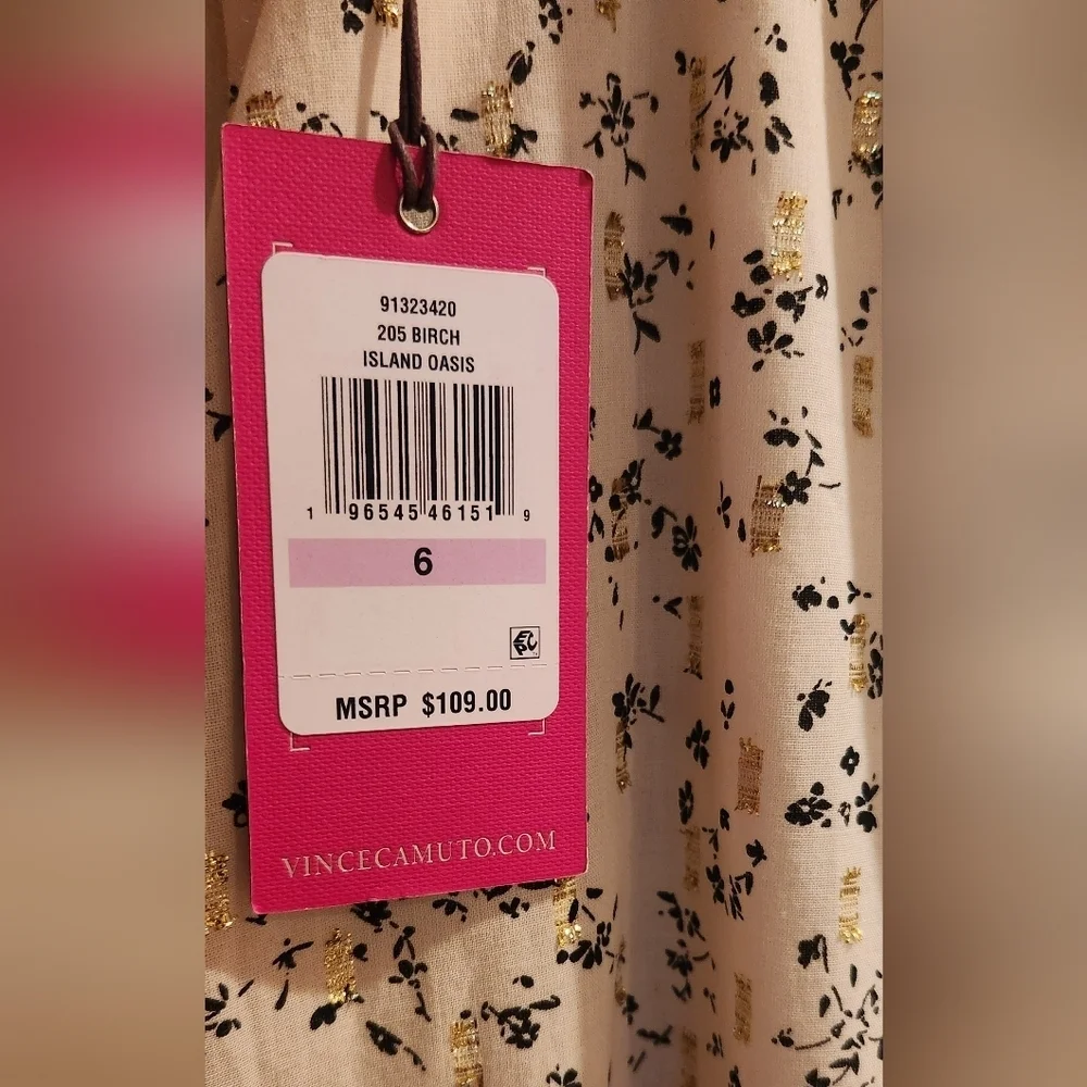 NWT Vince Camuto Birch Island Oasis High-Low Skirt- Size 6 - Picture 5 of 7